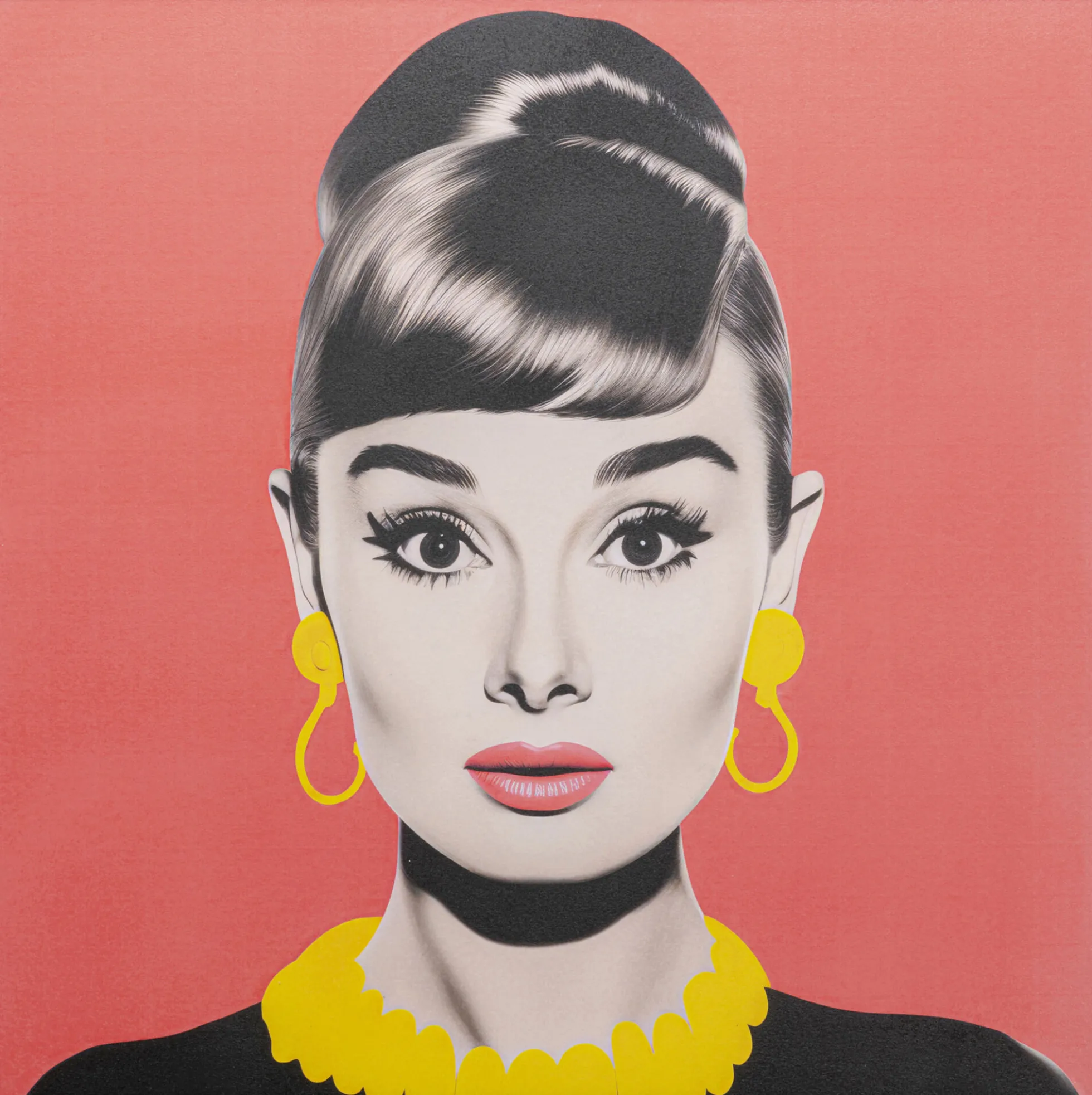 Obraz Diva Brunetka 60x60cm