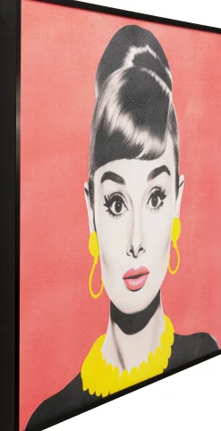 Obraz Diva Brunetka 60x60cm