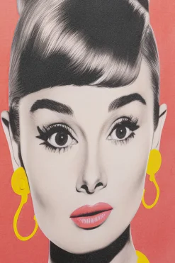 Obraz Diva Brunetka 60x60cm