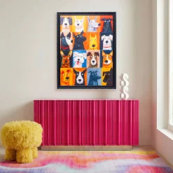 Obraz Dog Faces 90x120cm