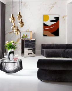 Obraz do salonu kolorowy wschód słońca 73x113 cm