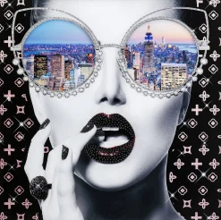 Obraz do salonu nowoczesny Nowy Jork 80x80 cm