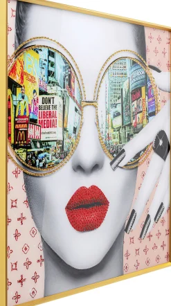 Obraz do salonu nowoczesny Times Square 120x120 cm