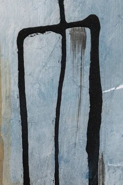 Obraz Dust 100x100 cm niebieski