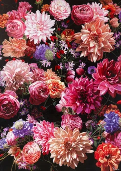 Obraz Flower Bouquet 140x200 cm kolorowy