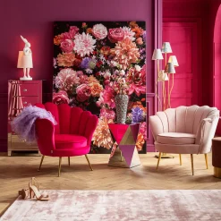 Obraz Flower Bouquet 140x200 cm kolorowy