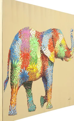 Obraz Flower Elefant 50x40cm