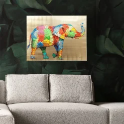 Obraz Flower Elefant 50x40cm