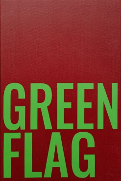 Obraz Green Flag 40x60cm