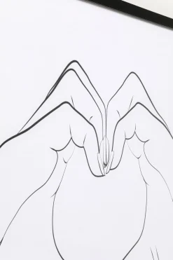 Obraz Heart Hands 103x73cm