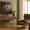 Obraz Hunting Leopard 103x103cm