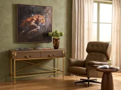 Obraz Hunting Leopard 103x103cm