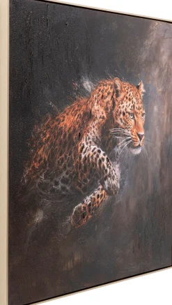Obraz Hunting Leopard 103x103cm
