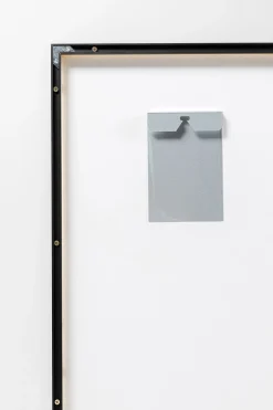 Obraz kolorowy słoń w chmurach rama czarna z aluminium 150x100 cm