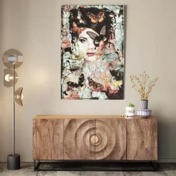 Obraz Lady Butterfly 100x150 cm kolorowy