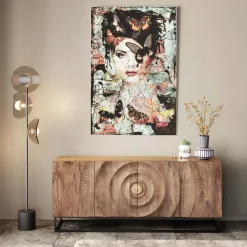 Obraz Lady Butterfly 100x150 cm kolorowy