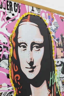 Obraz La Viva Woman 100x100cm