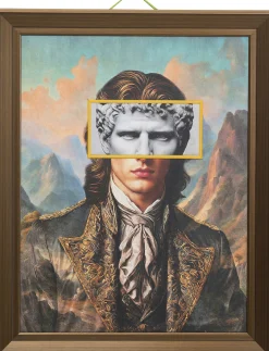 Obraz LED Art Gentleman 80x100cm