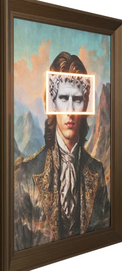 Obraz LED Art Gentleman 80x100cm