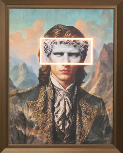 Obraz LED Art Gentleman 80x100cm