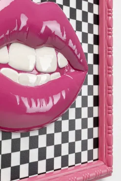 Obraz Lips 27x27cm