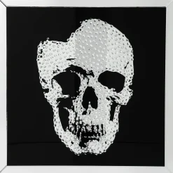 Obraz Mirror Skull 100x100 cm