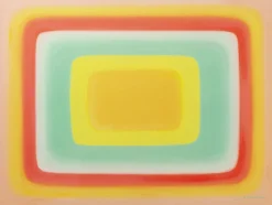 Obraz na płótnie Tendency żółty 120x160cm
