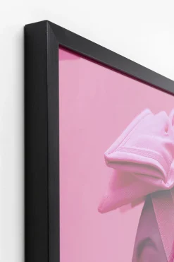 Obraz Pink Woman LED 80x80cm
