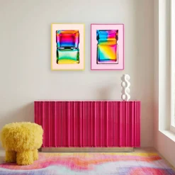 Obraz Rainbow Flacon Square 50x70cm