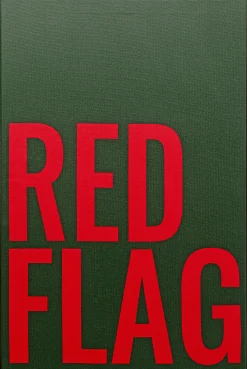 Obraz Red Flag 40x60cm