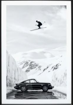 Obraz Ski Stunt 86x126cm