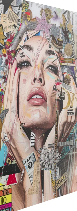 Obraz szklany Artsy Portrait Front 80x120cm