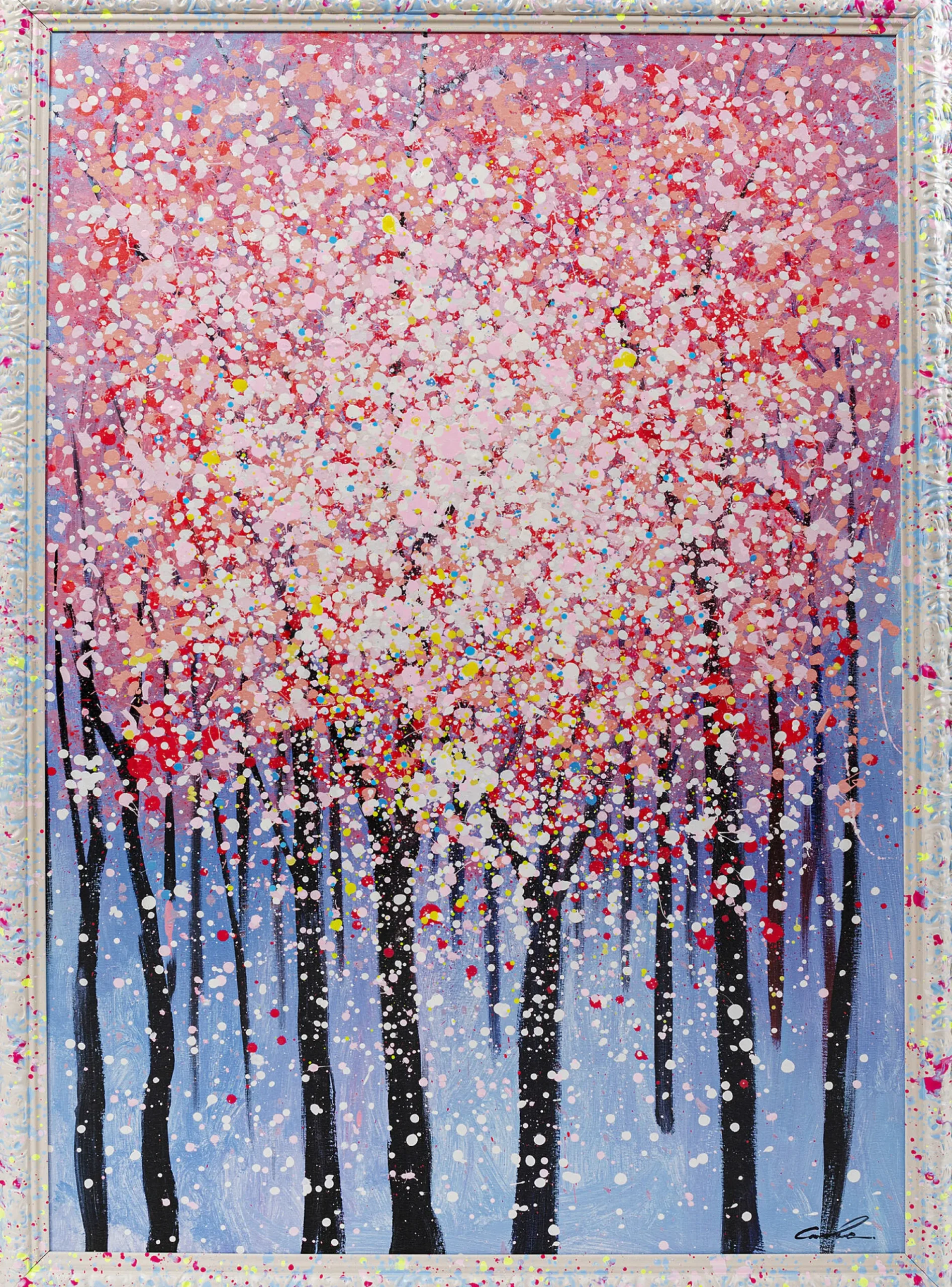 Obraz w ramie Blooming Avenue 150x100cm