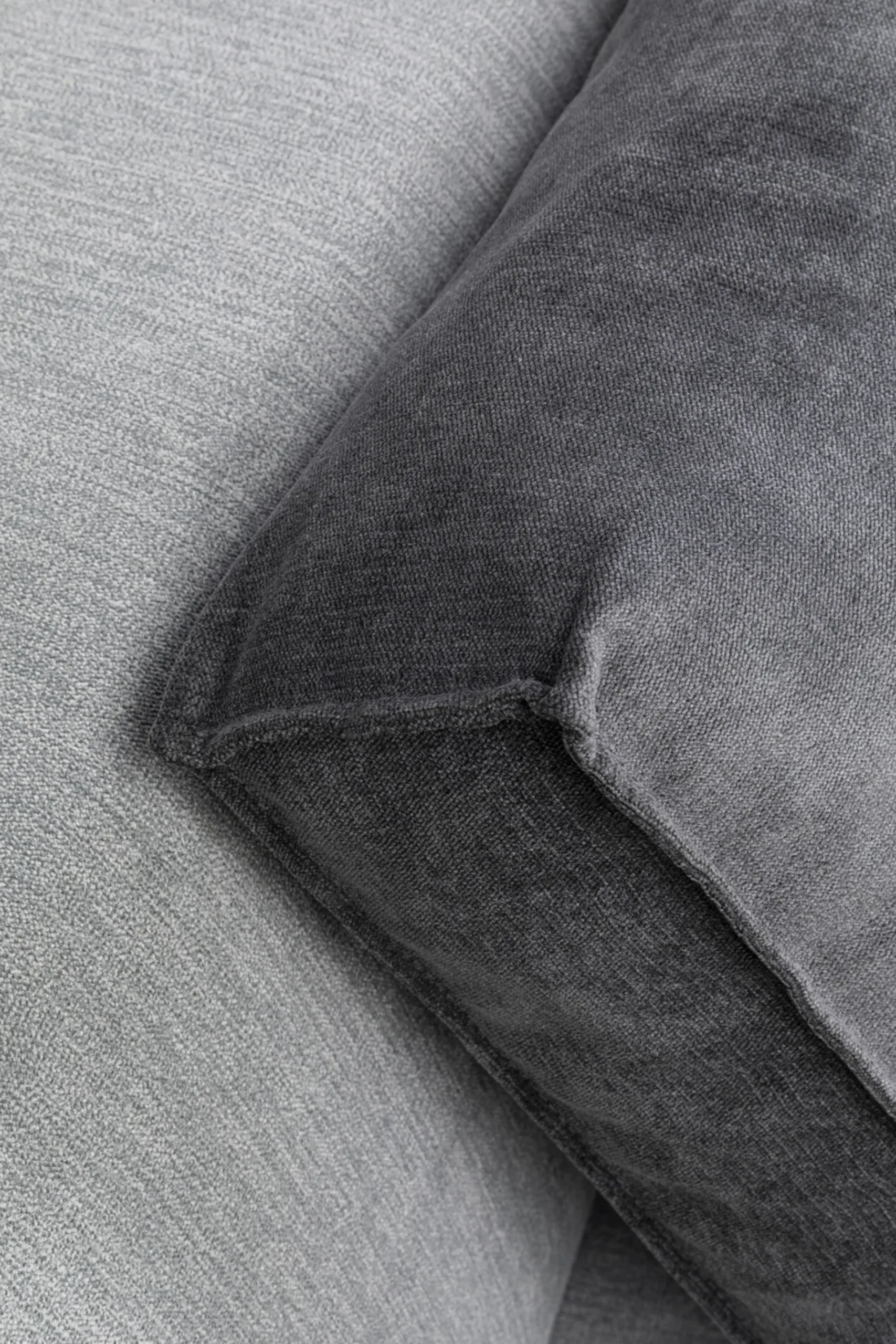 Otoman Infinity Chenille 120x100 cm szary