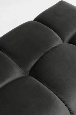 Podnóżek Belami Velvet 105x70 cm szary