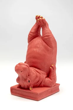 Podpórki na książki Hippo (2-set) różowe