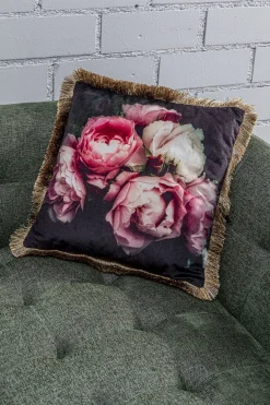 Poduszka dekoracyjna Blush Roses 45x45 cm kolorowa