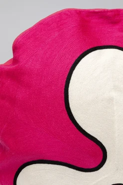 Poduszka dekoracyjna Icon Bloom różowa Ø50cm