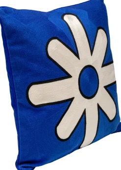 Poduszka dekoracyjna Icon Star niebieska Ø50cm