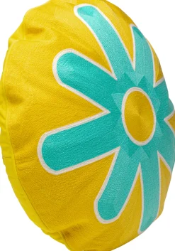 Poduszka dekoracyjna Icon Sun turkusowa Ø50cm