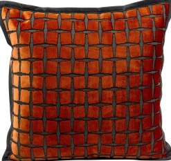 Poduszka dekoracyjna Jaqui Square Orange 45x45cm
