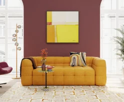 Poduszka dekoracyjna Lava Brown 45x45 cm