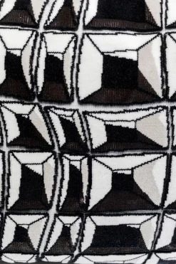 Poduszka dekoracyjna ze wzorami prostokątna 50x30 cm