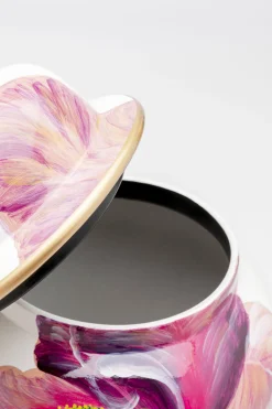 Pojemnik dekoracyjny Lillies Różowy Ø26cm