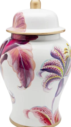 Pojemnik dekoracyjny Lillies Różowy Ø26cm
