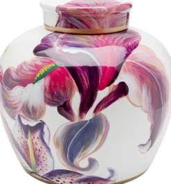 Pojemnik dekoracyjny Lillies Różowy Ø27cm