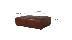 Pufa Cubetto 140x90cm