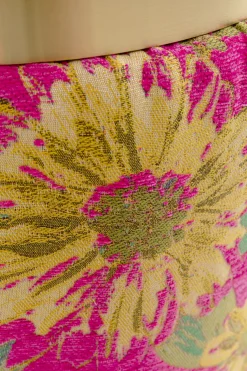 Pufa Flower Fever Różowy Ø39cm