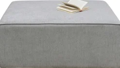 Pufa Infinity 100x68 cm szara