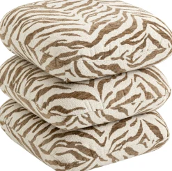 Pufa Pepino Tiger Brown 45x45cm